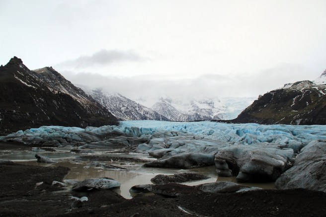 Largest icecap in Europe. Vatnajökull National Park (southern Iceland). Credit: Meredith Katzman.